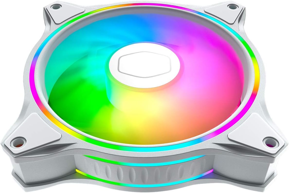 Cooler Master Case Fan MF120 MASTERFAN HALO CASE FAN (WHITE) Cooler Master Case Fan MF120 MASTERFAN HALO CASE FAN (WHITE)
